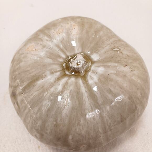 Realistic Ceramic GOURD ugly Pumpkin Art Glaze Kitsch Decor Thanksgiving Kitchen - Picture 10 of 14